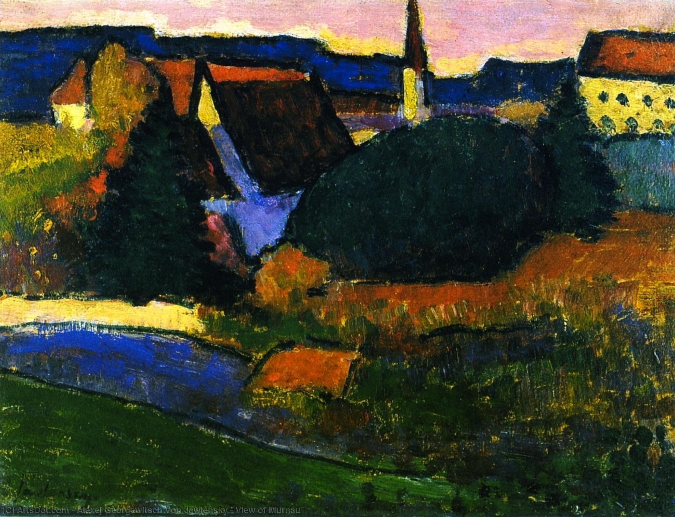 View Of Murnau — Alexej Von Jawlensky