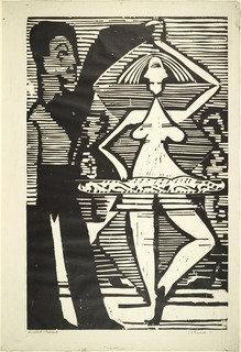 Dancing Couple (tanzpaar) — Ernst Ludwig Kirchner