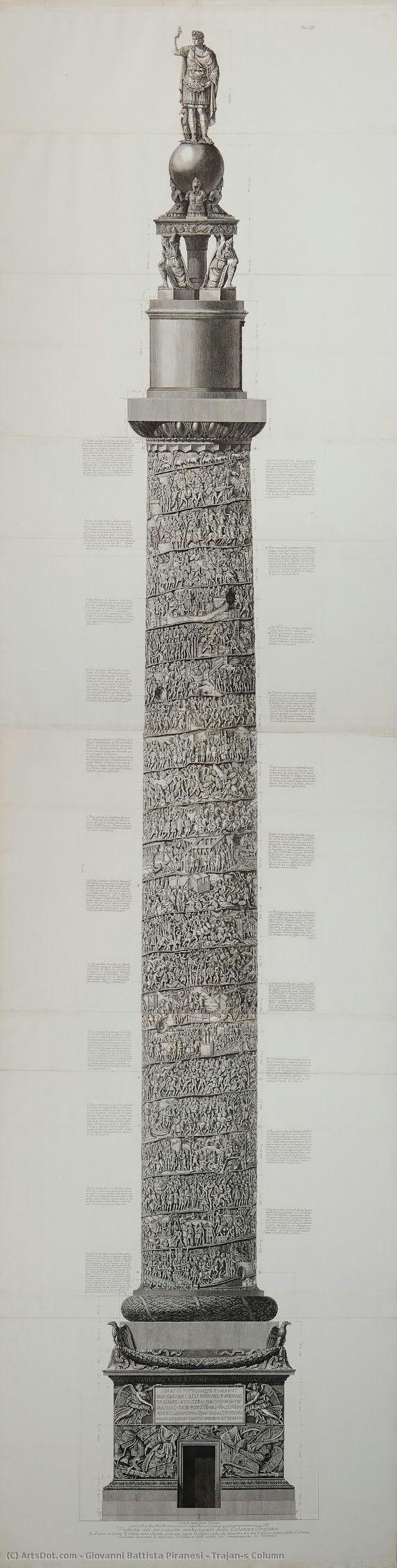 Trajan’s Column — Giovanni Battista Piranesi