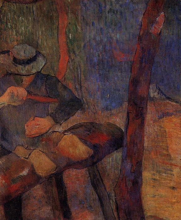 The Clog-maker — Eugène Henri Paul Gauguin