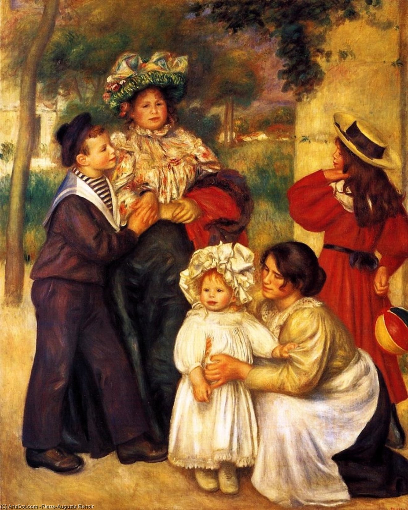The Artist`s Family — Pierre-auguste Renoir