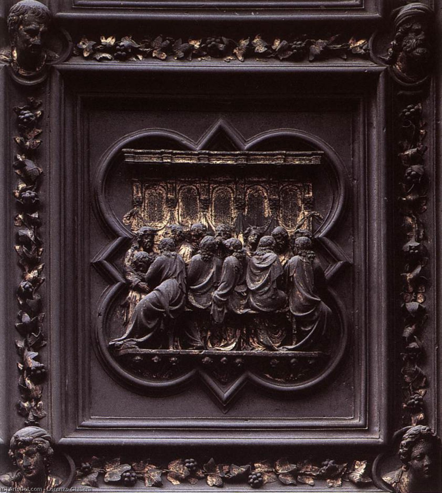 Last Supper — Lorenzo Ghiberti