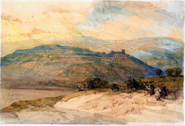Sabaste, Ancient Samaria — David Roberts