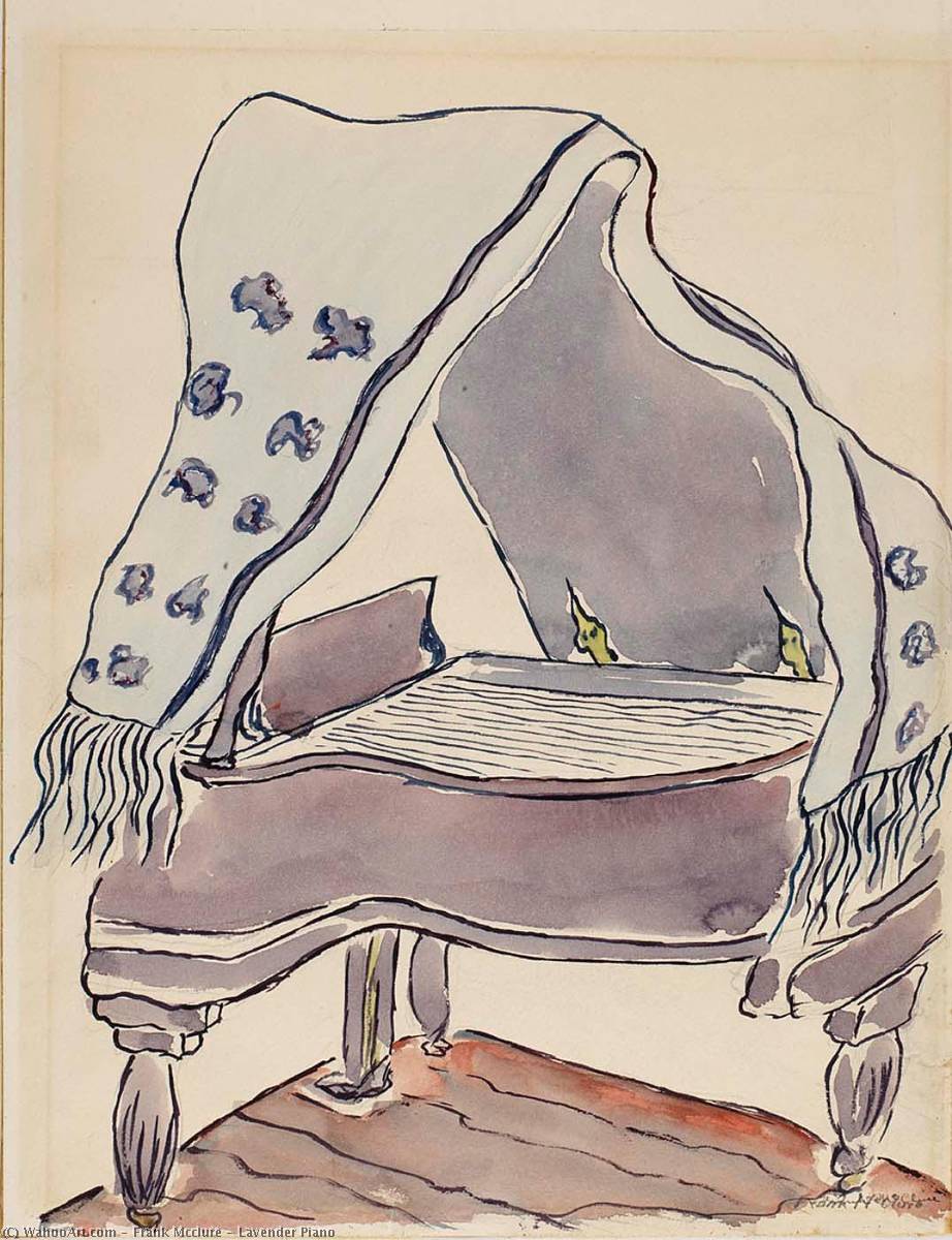 Lavender Piano — Frank Mcclure