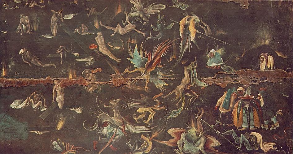 The Last Judgement (detail) — Hieronymus Bosch
