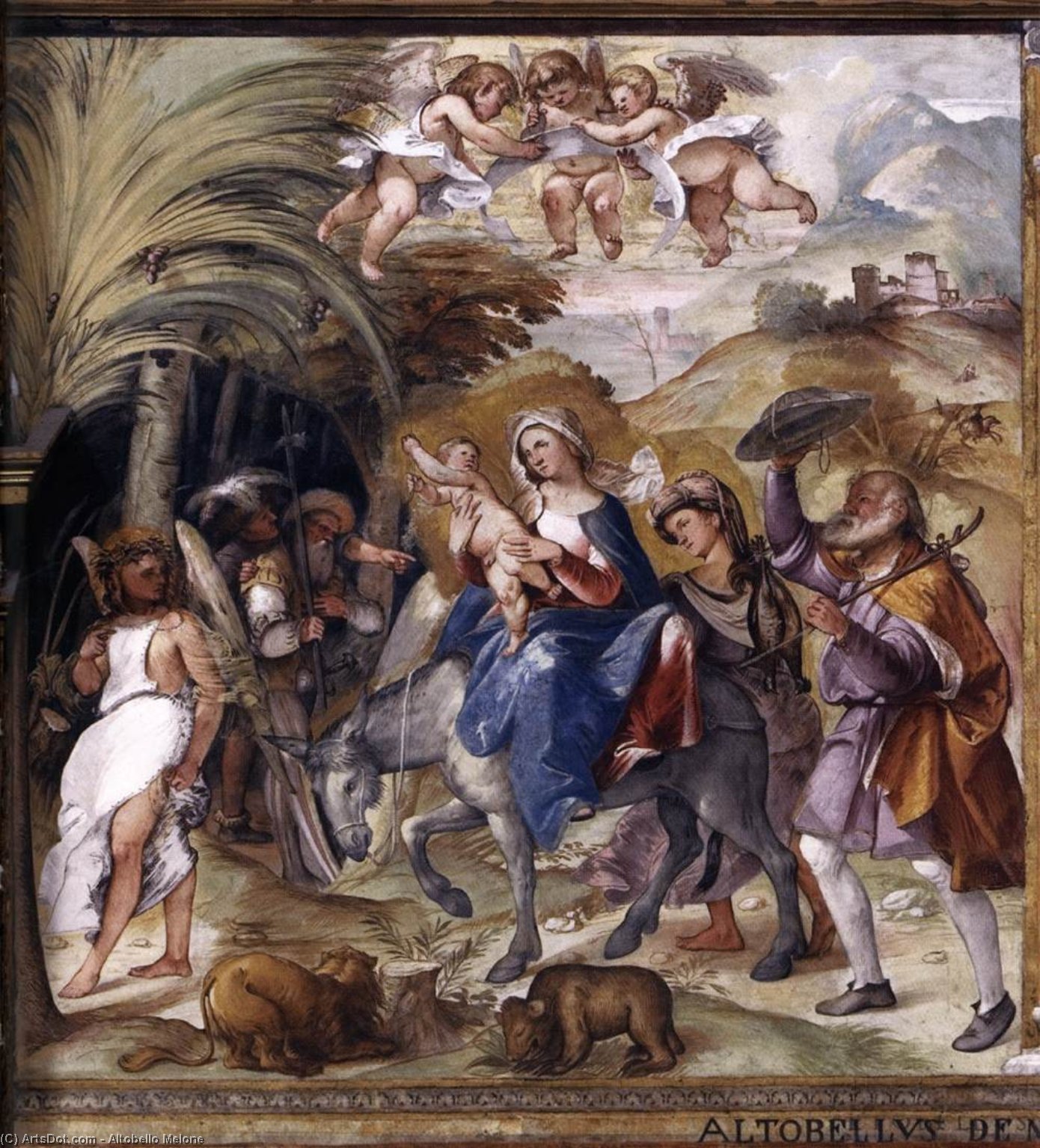 Flight To Egypt — Altobello Melone