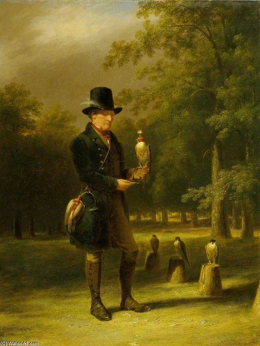 A Falconer — James William Giles
