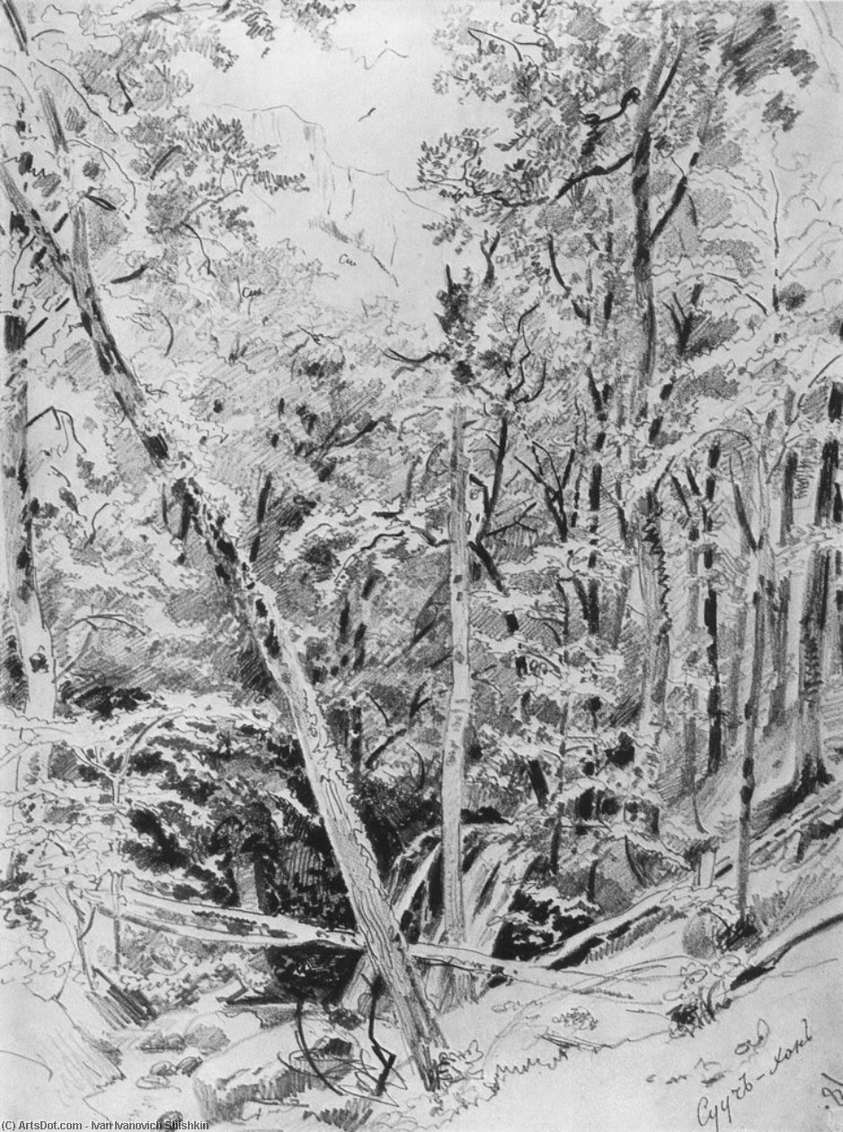 Suuch Khan. Crimea — Ivan Ivanovich Shishkin