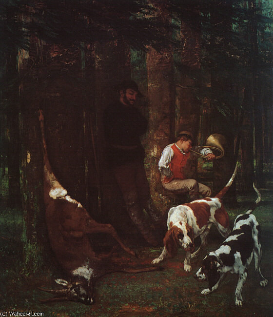 The Quarry — Gustave Courbet