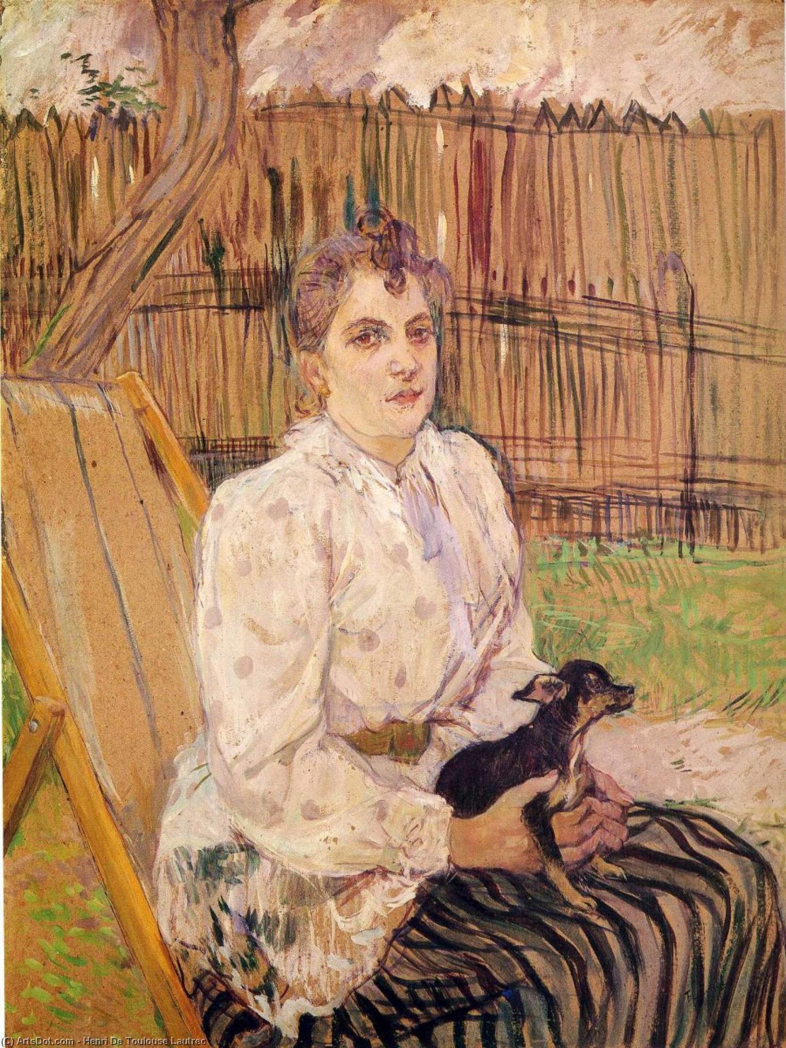 Untitled (6128) — Henri De Toulouse-lautrec