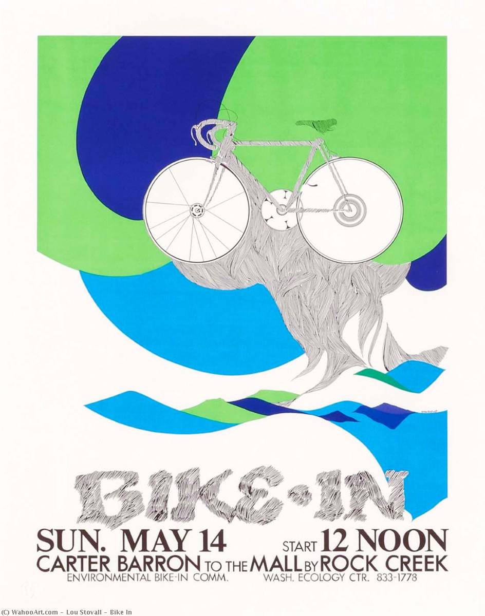 Bike In — Lou Stovall