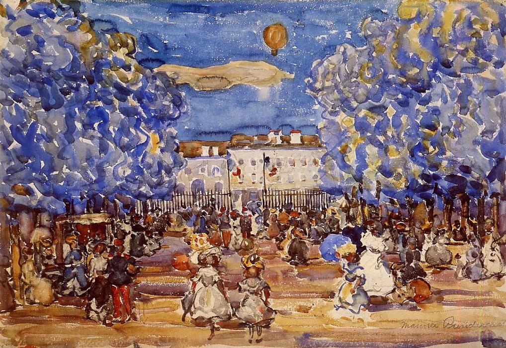 The Balloon — Maurice Brazil Prendergast