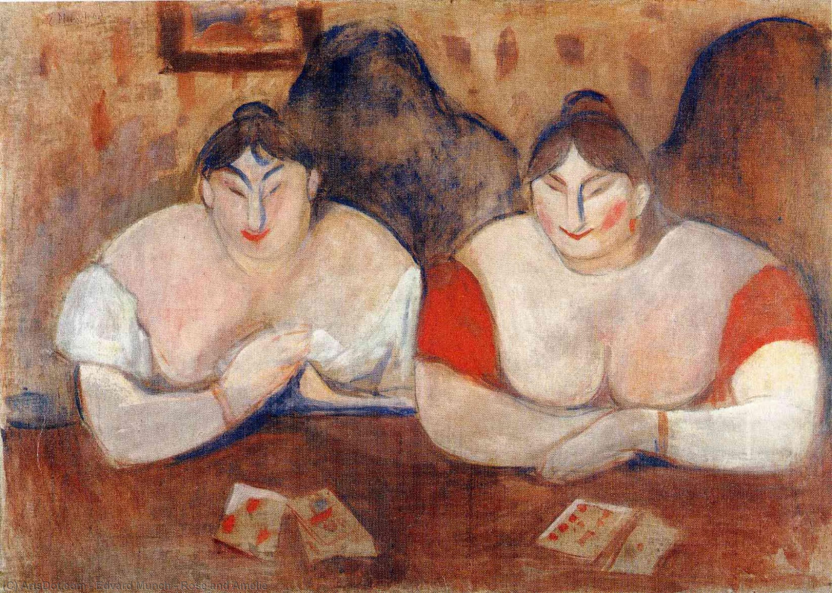 Rose And Amelie — Edvard Munch
