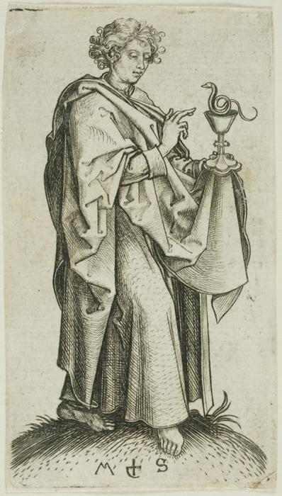 St.jhon — Martin Schongauer