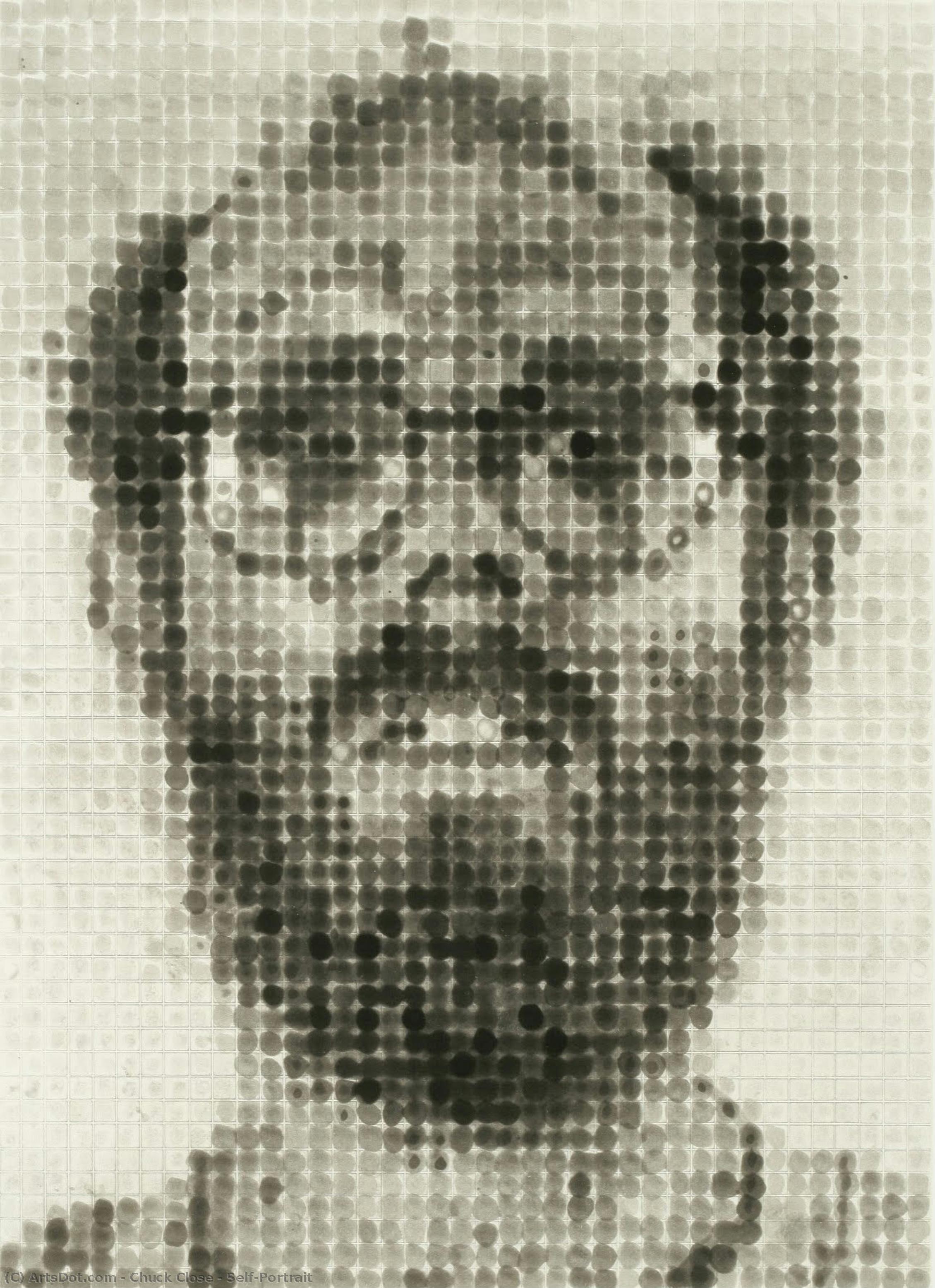 Self-portrait — Chuck Close