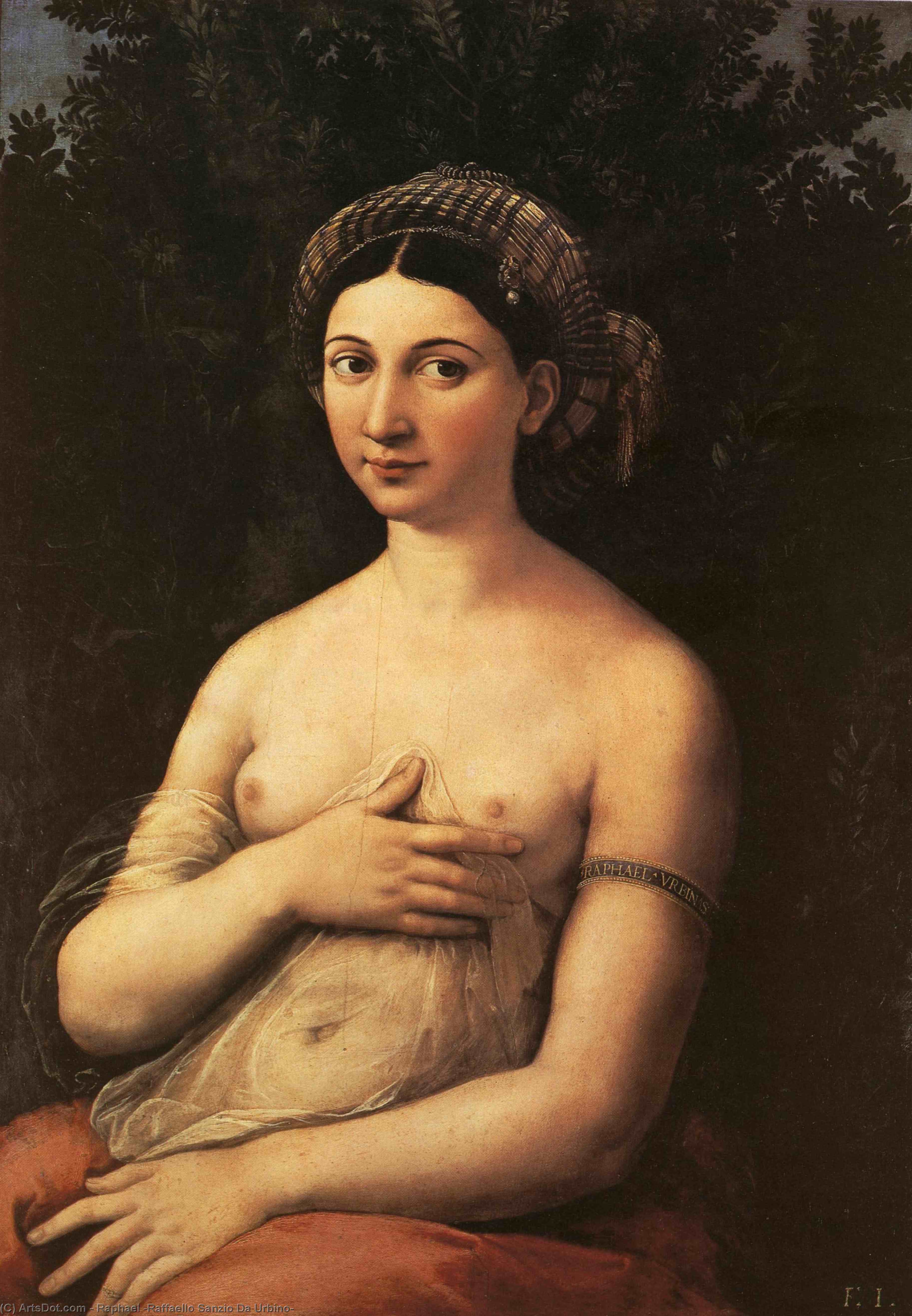 The Portrait Of A Young Woman (la Fornarina) — Raphael