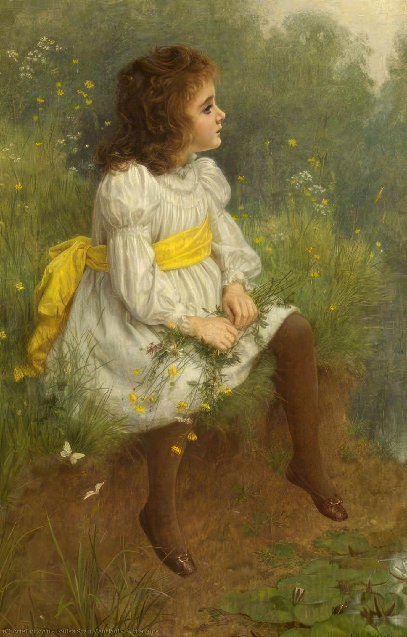 Buttercups — Louisa Starr Canziani