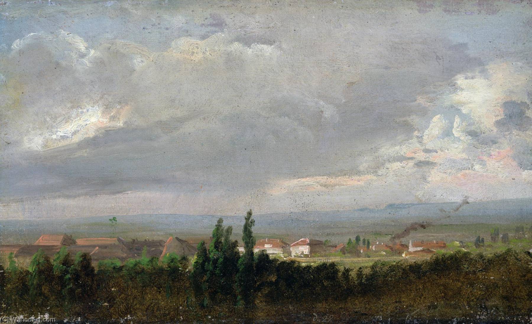 Thunderstorm Near Dresden — Johan Christian Claussen Dahl