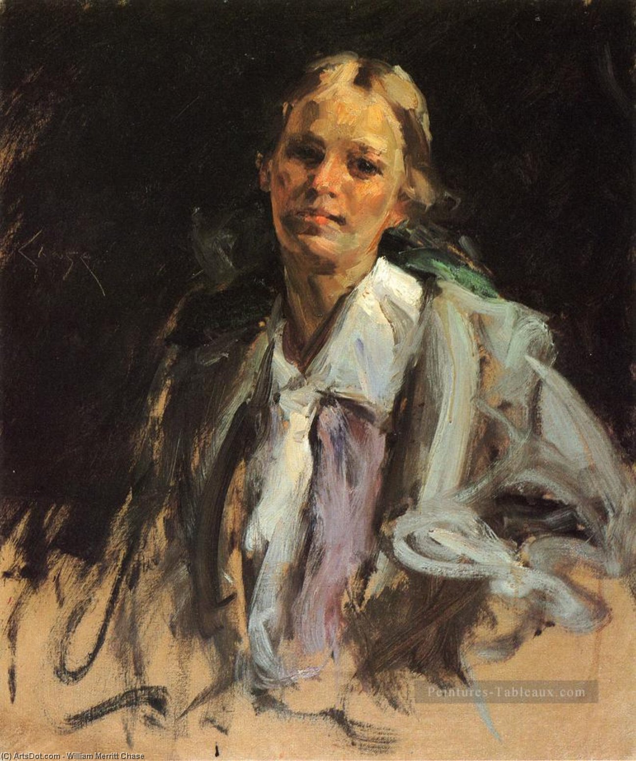 Young Girl — William Merritt Chase