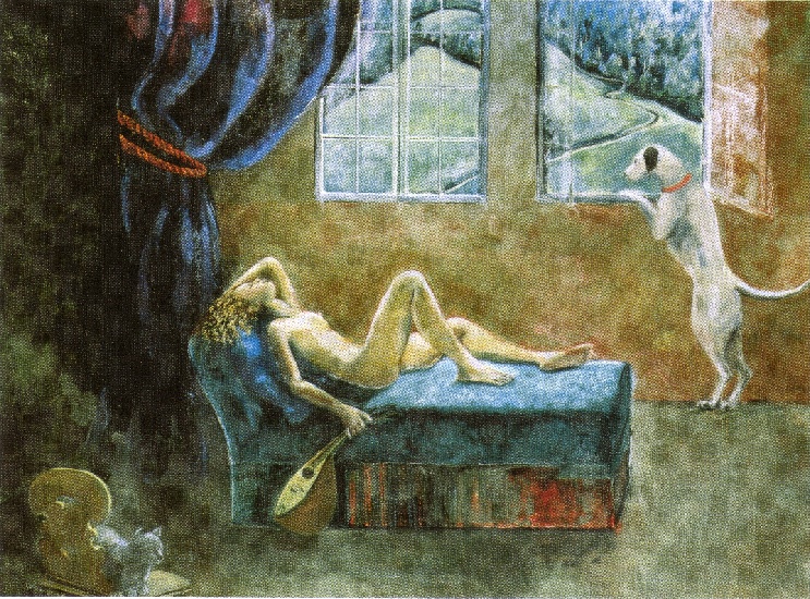Waiting — Balthus