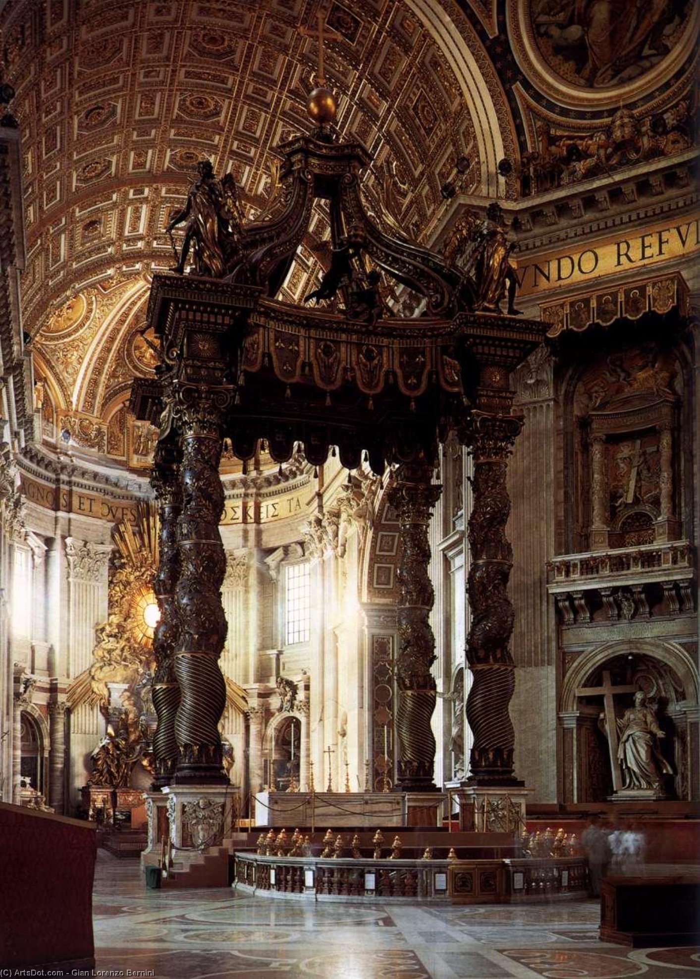 The Baldacchino — Gian Lorenzo Bernini
