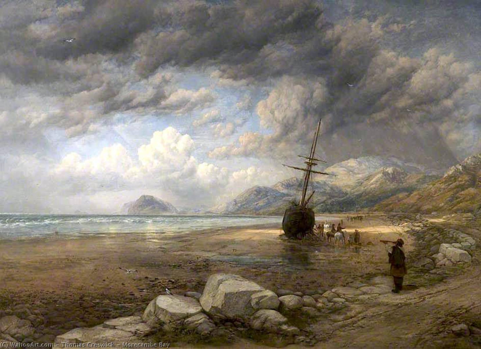 Morecambe Bay — Thomas Creswick