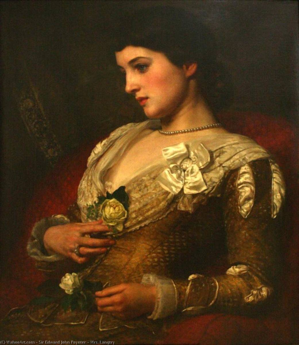 Mrs. Langtry — Sir Edward John Poynter