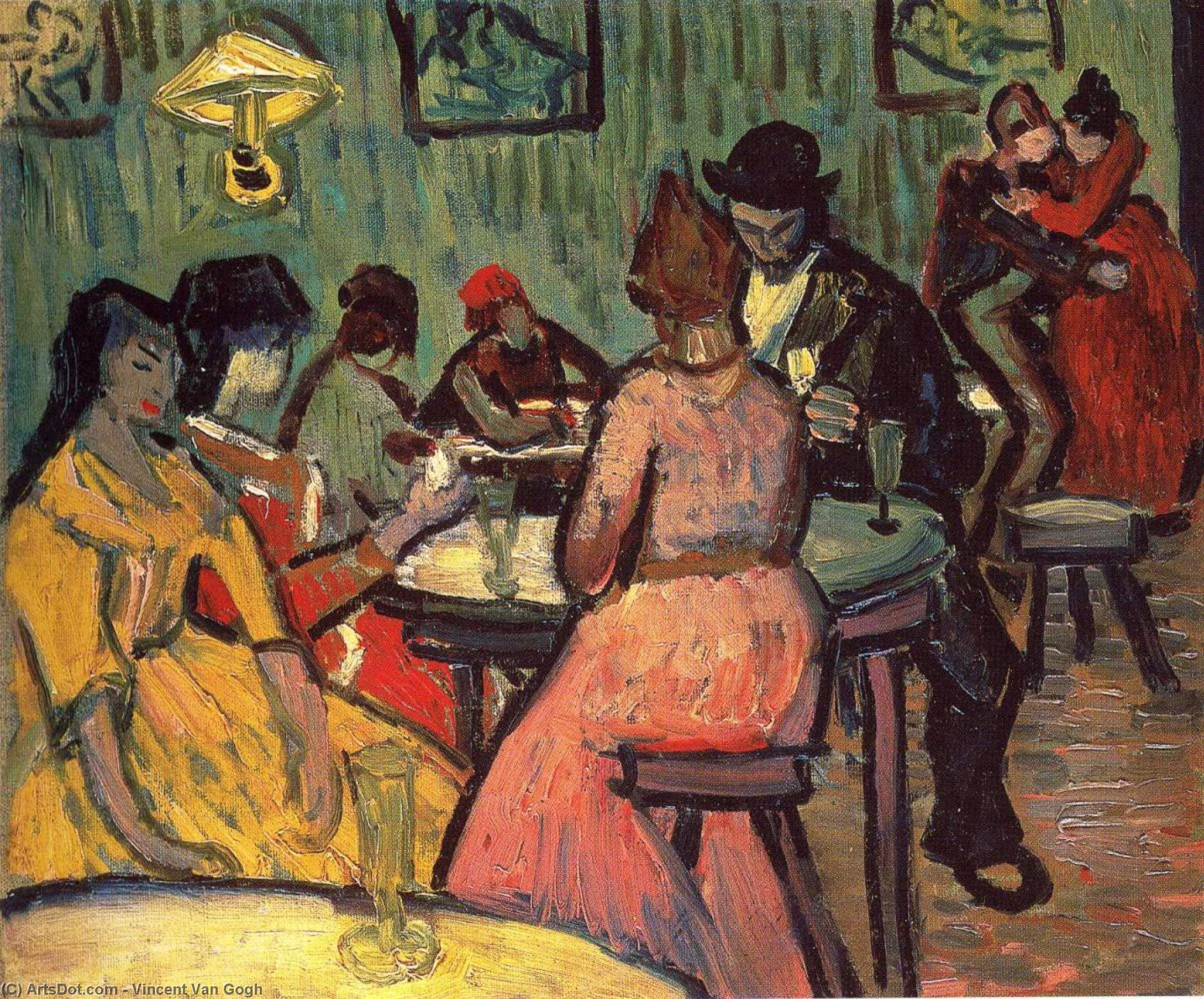 The Brothel — Vincent Willem Van Gogh
