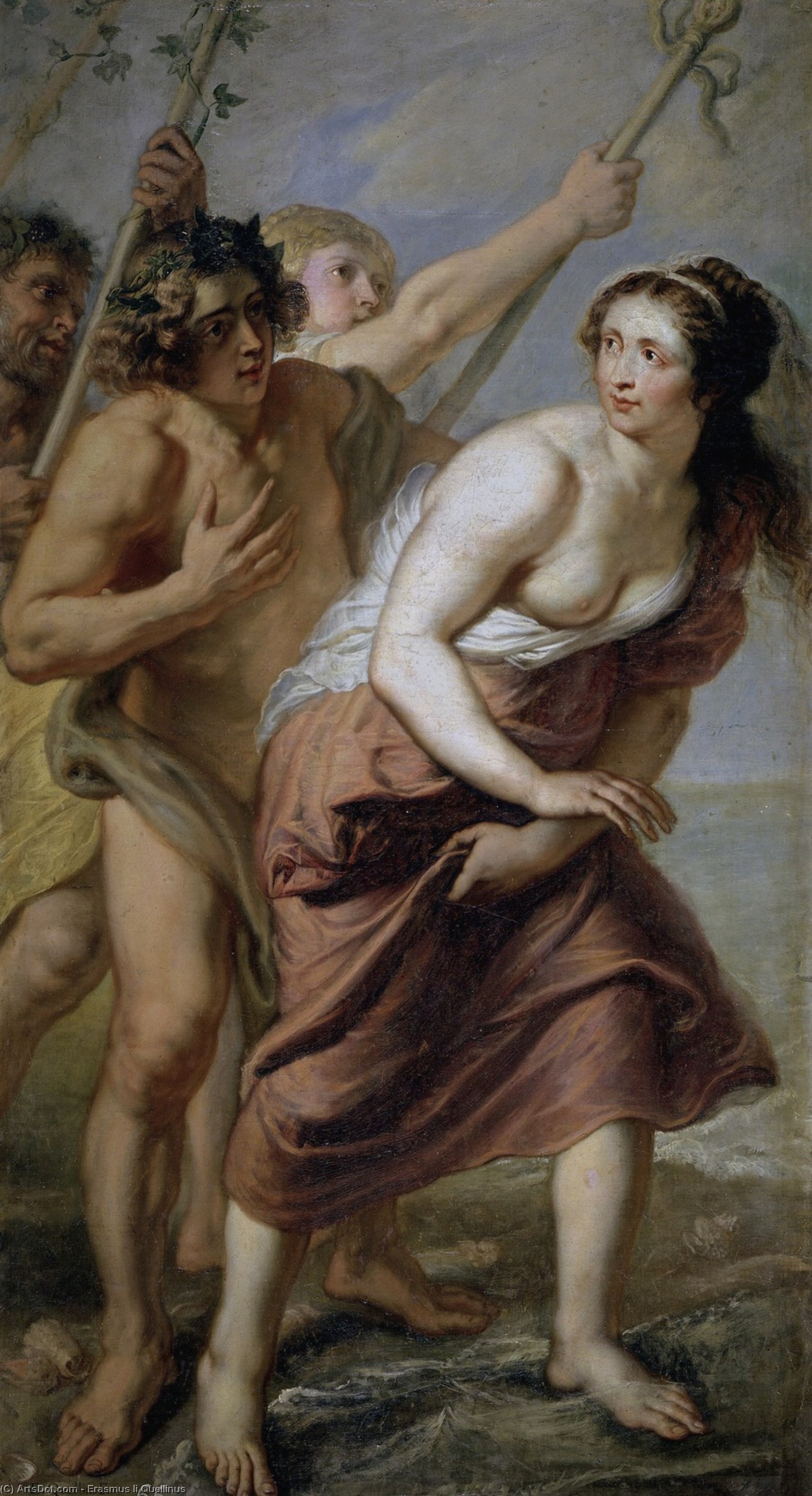 Bacchus And Ariadne — Erasmus Quellinus Ii