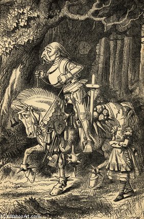Alice And The White Knight — Sir John Tenniel
