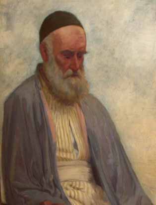 Portrait Of Rabbi — Frederick Goodall