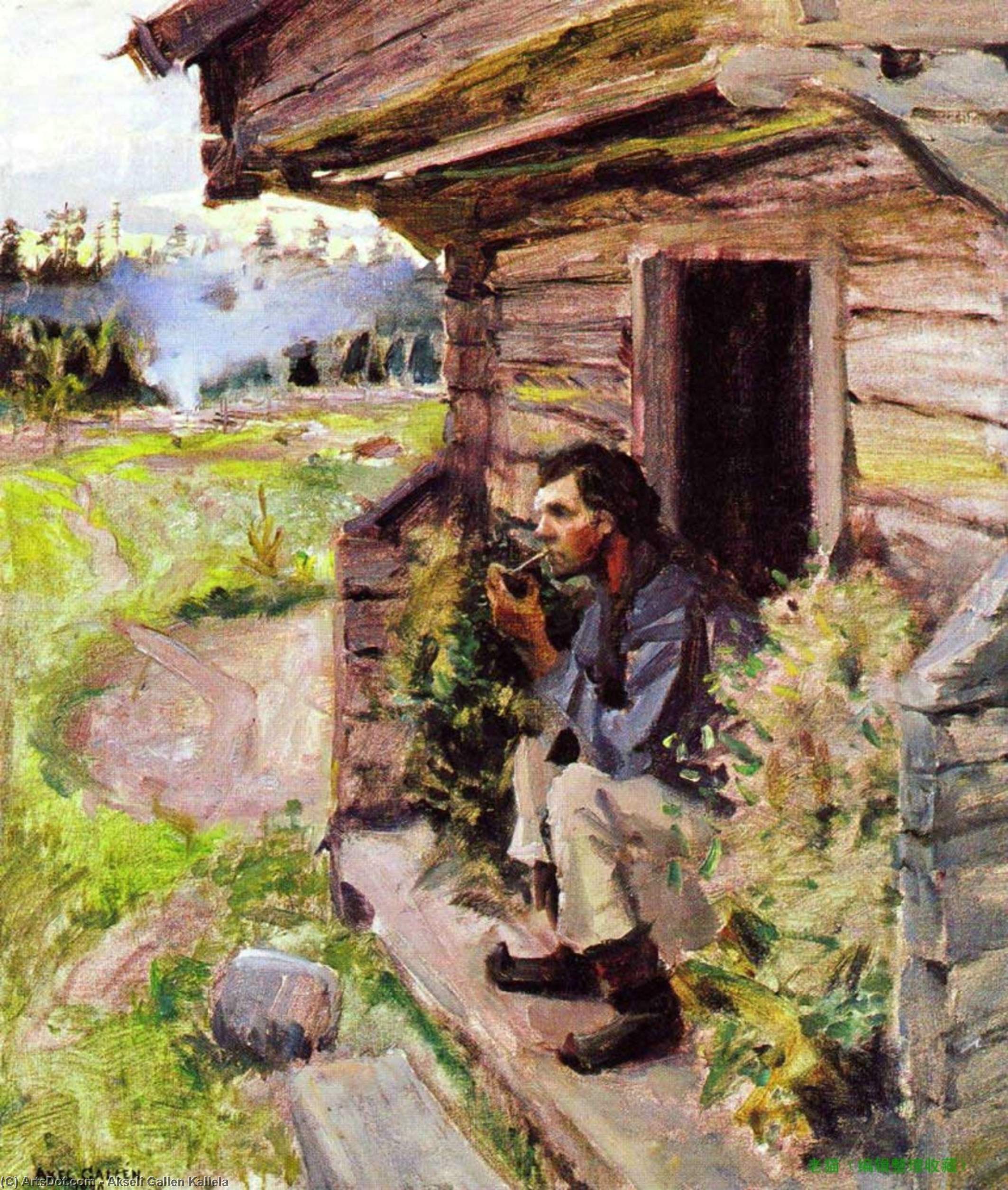 Evening Peace — Akseli Gallen-kallela