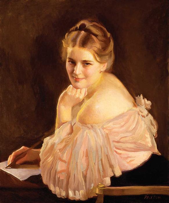 The Note (also Known As Mrs. Ernest Major) — William Mcgregor Paxton
