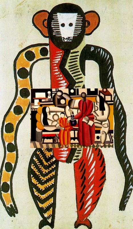 The Creation Of The World, The Monkey — Fernand Léger