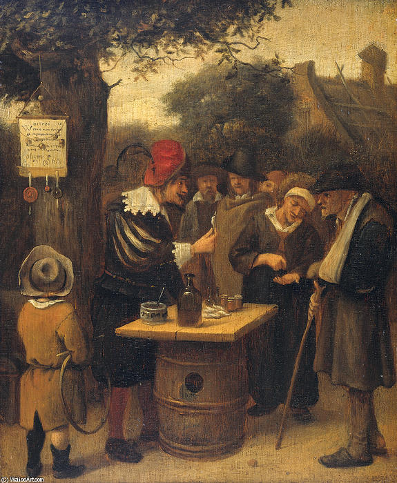 The Quack Doctor — Jan Havickszoon Steen