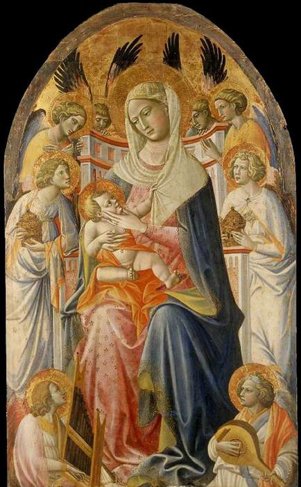 Virgin And Child With Angels — Giovanni Dal Ponte