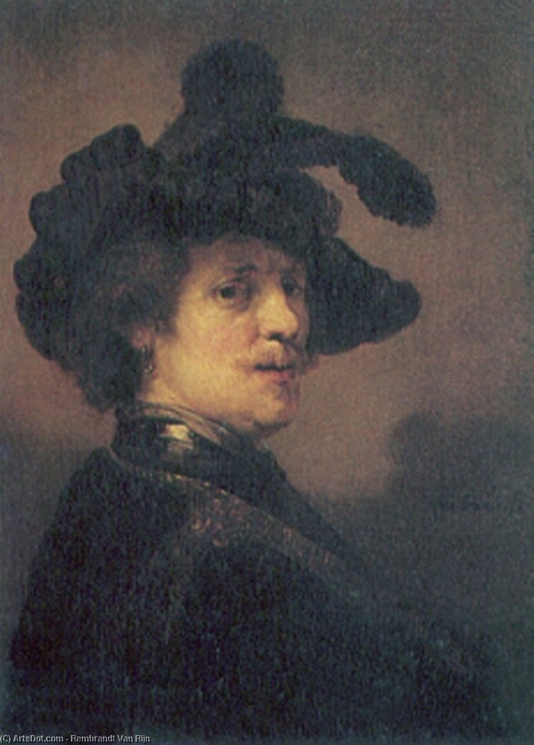 Self Portrait — Rembrandt Van Rijn