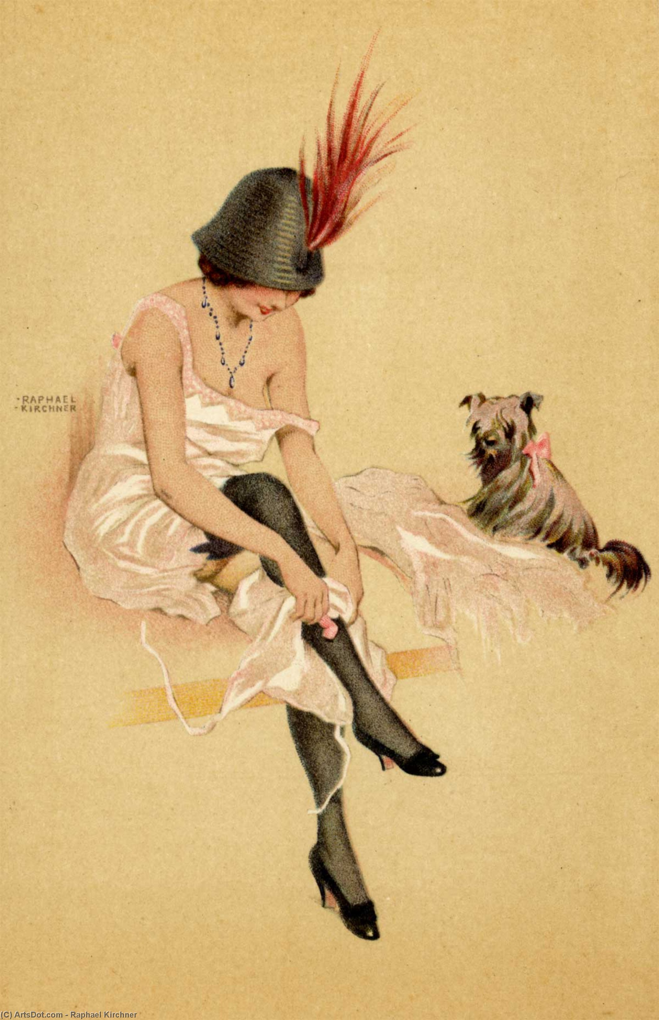Arugula And His Dog — Raphael Kirchner