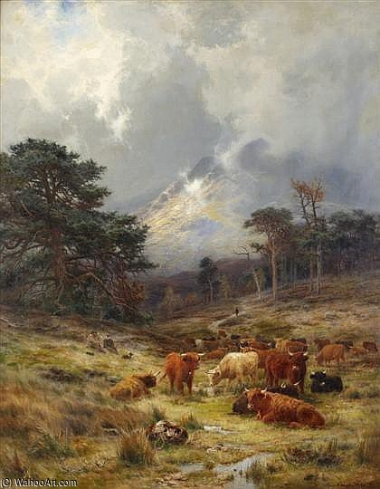Braes At Orchy, Argylshire — Louis Bosworth Hurt