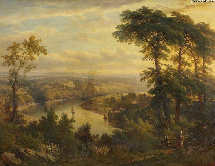 The Avon From Shirehampton Park — John Syer