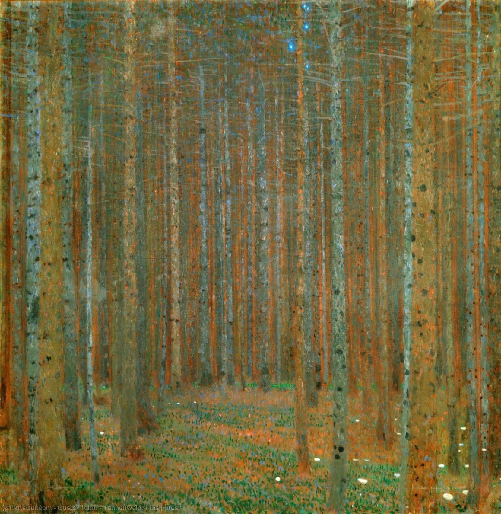 Tannenwald (pine Forest) — Gustav Klimt