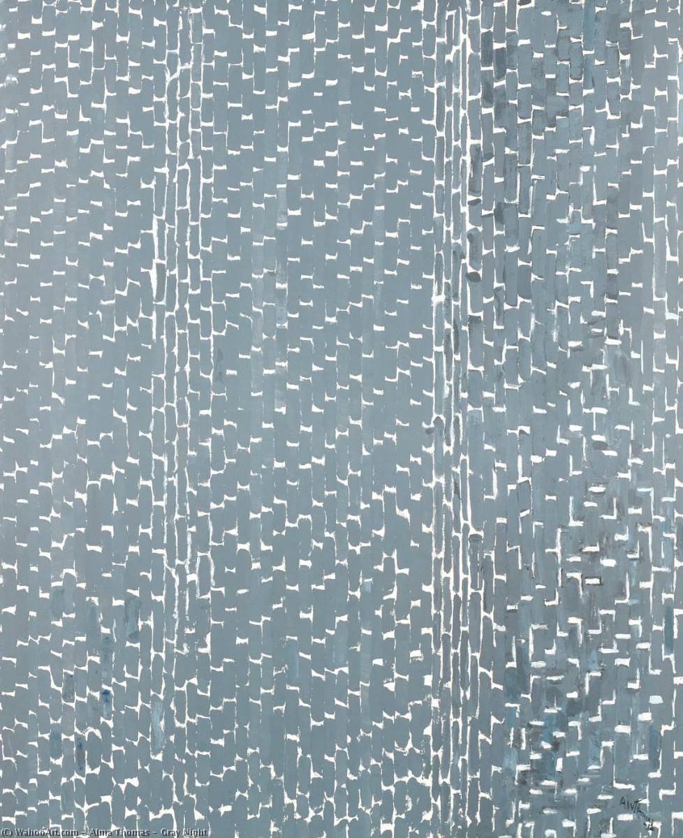 Gray Night — Alma Thomas