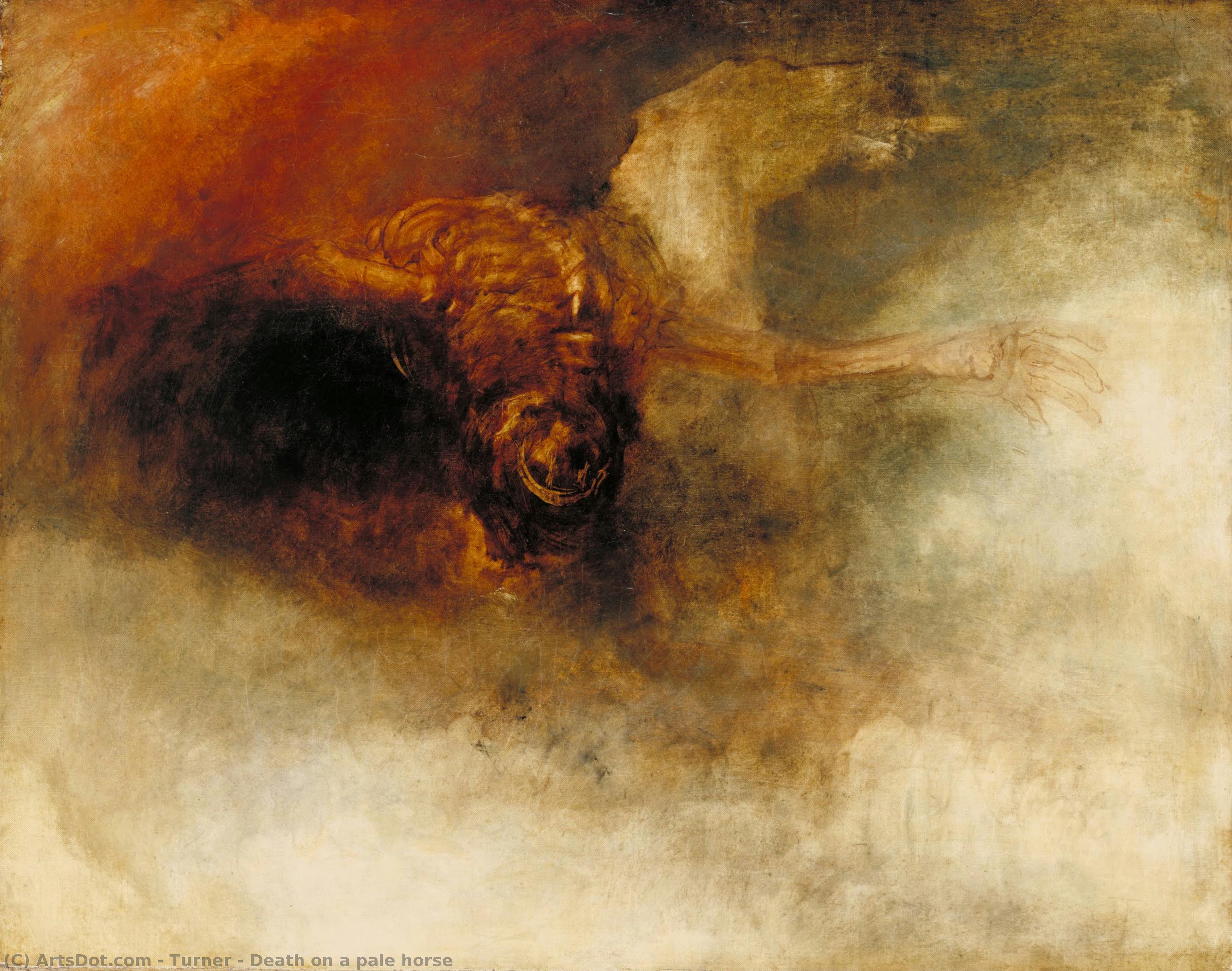 Death On A Pale Horse — J.m.w. Turner