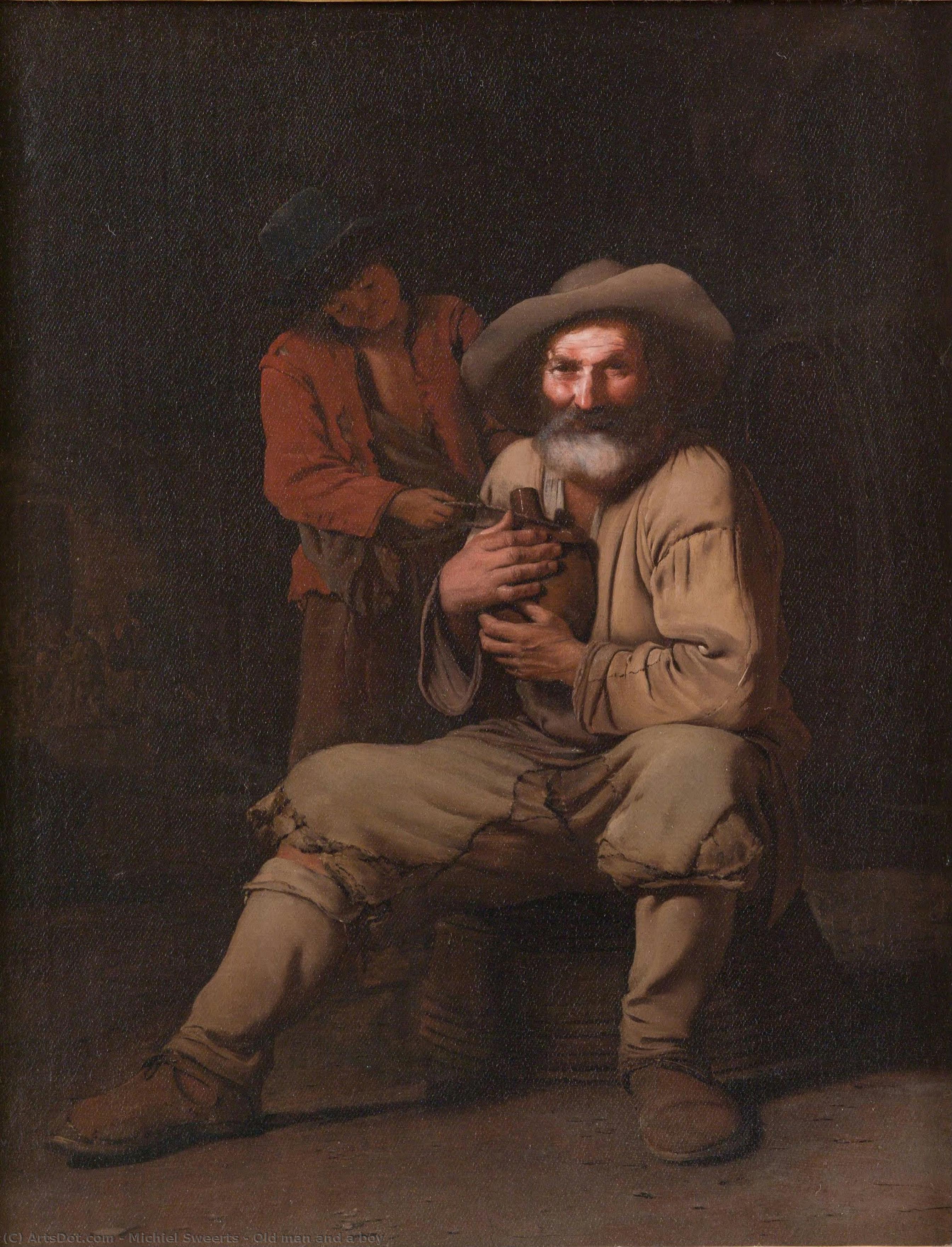 Old Man And A Boy — Michiel Sweerts