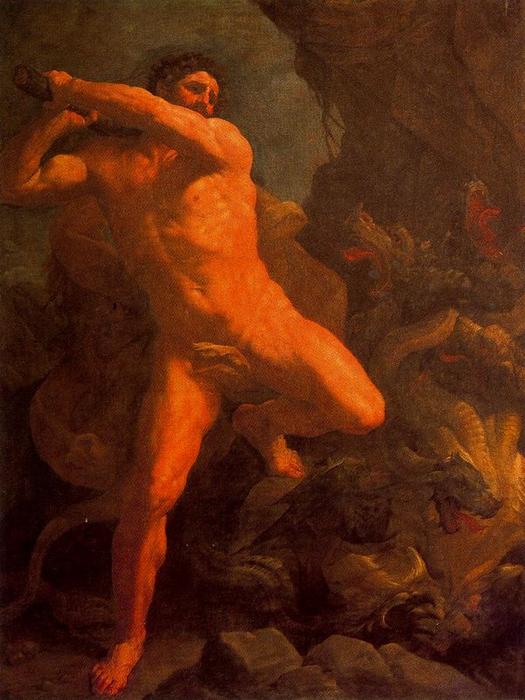 Hercules Vanquishing The Hydra — Reni Guido (le Guide)
