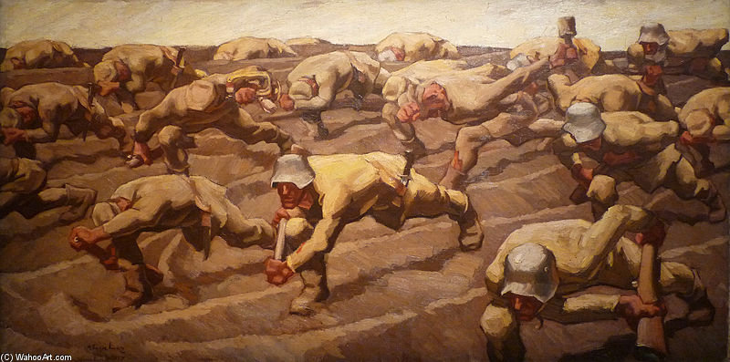 Northern France — Albin Egger Lienz