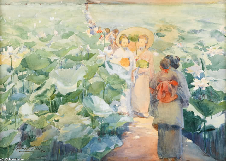 Blossoms — Albert Herter