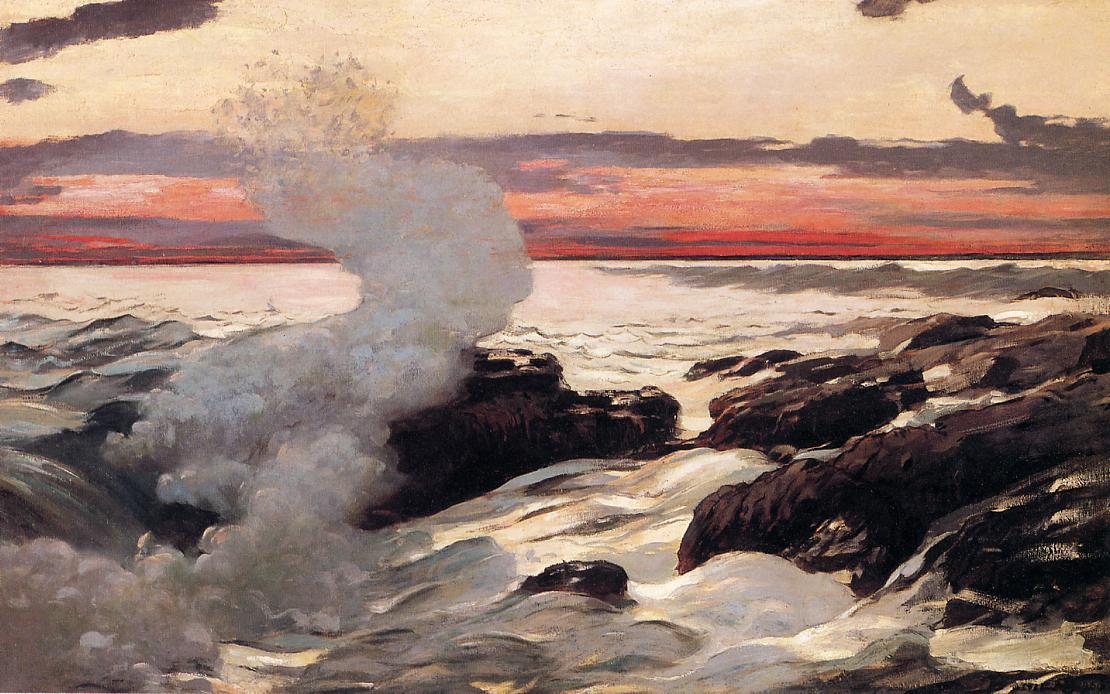 West Point, Prout's Neck — Winslow Homer