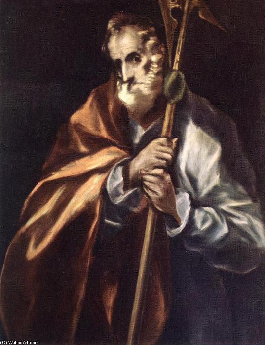 Apostle St Thaddeus (jude) — El Greco