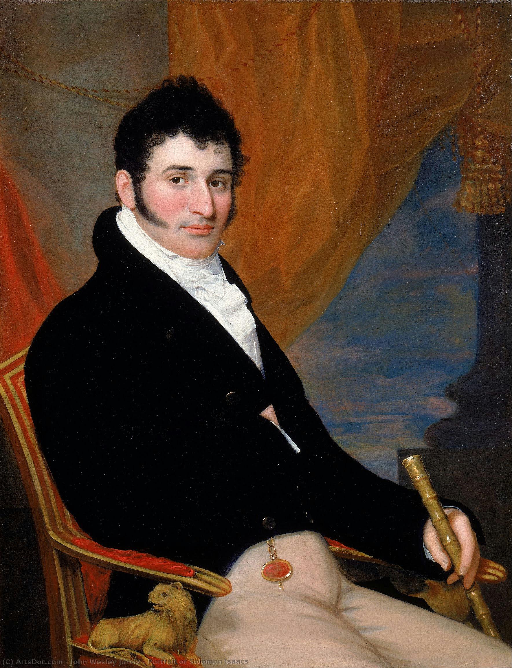 Portrait Of Solomon Isaacs — John Wesley Jarvis